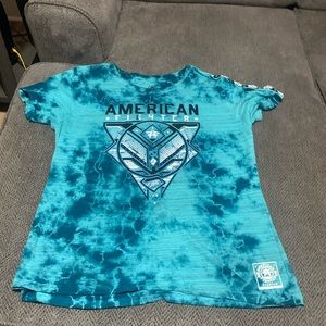 Gently used American fighter T-shirt!!